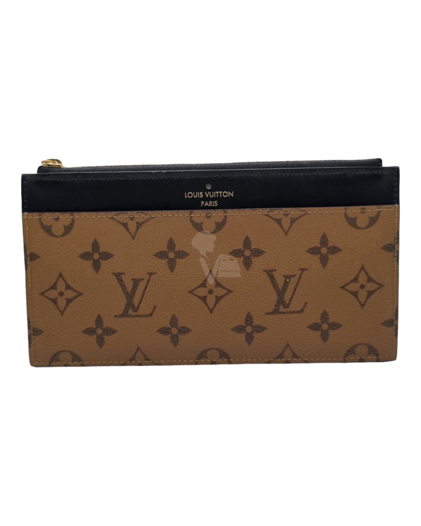 Louis Vuitton Slim Purse Wallet Mono Reverse 2022 CHIP Size 20x11