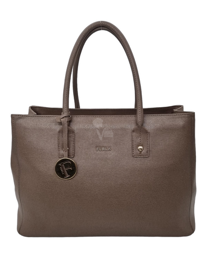 Furla Linda Carryall Etoupe size 36x16x25