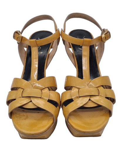 Yves Saint Laurent Tribute Patent Mustard Size 39/25,5