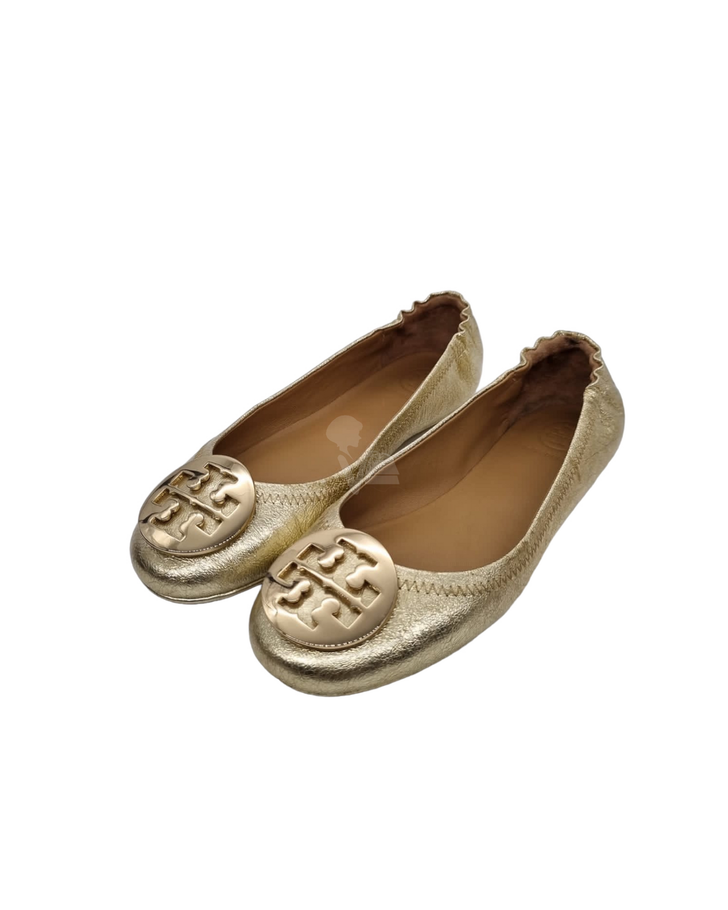 Tory Burch Dominnie Travel Gold Size 6 M (37,5)/22,5