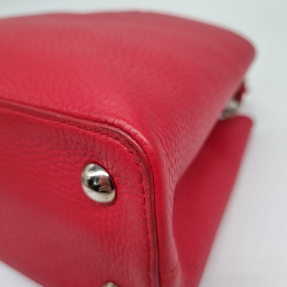 Louis Vuitton Cappucine MM Red Size 31x11x20