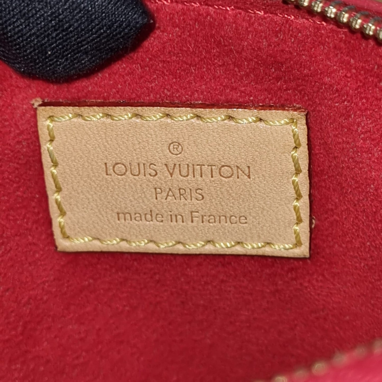 Louis Vuitton Pallas Nano Monogram Cerise 2016 Size 18x6x12