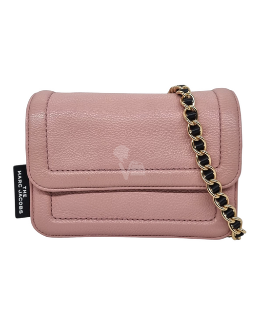 Marc Jacobs Cushion Mini Crossbody Pink Size 17x6x15