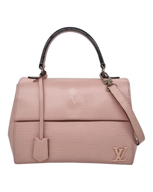 Louis Vuitton Cluny BB Epi Leather Pink Poudre 2015 Size 26x10x20