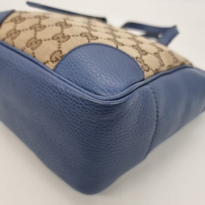 Gucci Bree GG Brown Blue Size 28x20