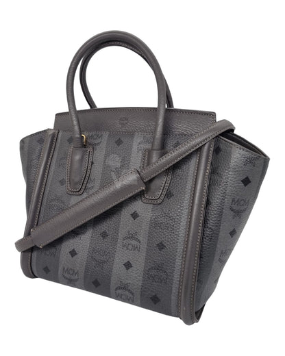 MCM Kathy Visetos Grey Size 31x24x15