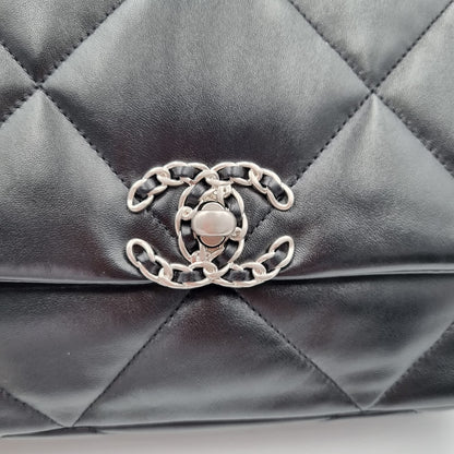 Chanel C19 Black Lambskin CHIP 2021