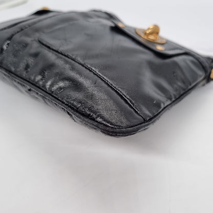 Marc Jacob Black Leather Clutch size 24x16