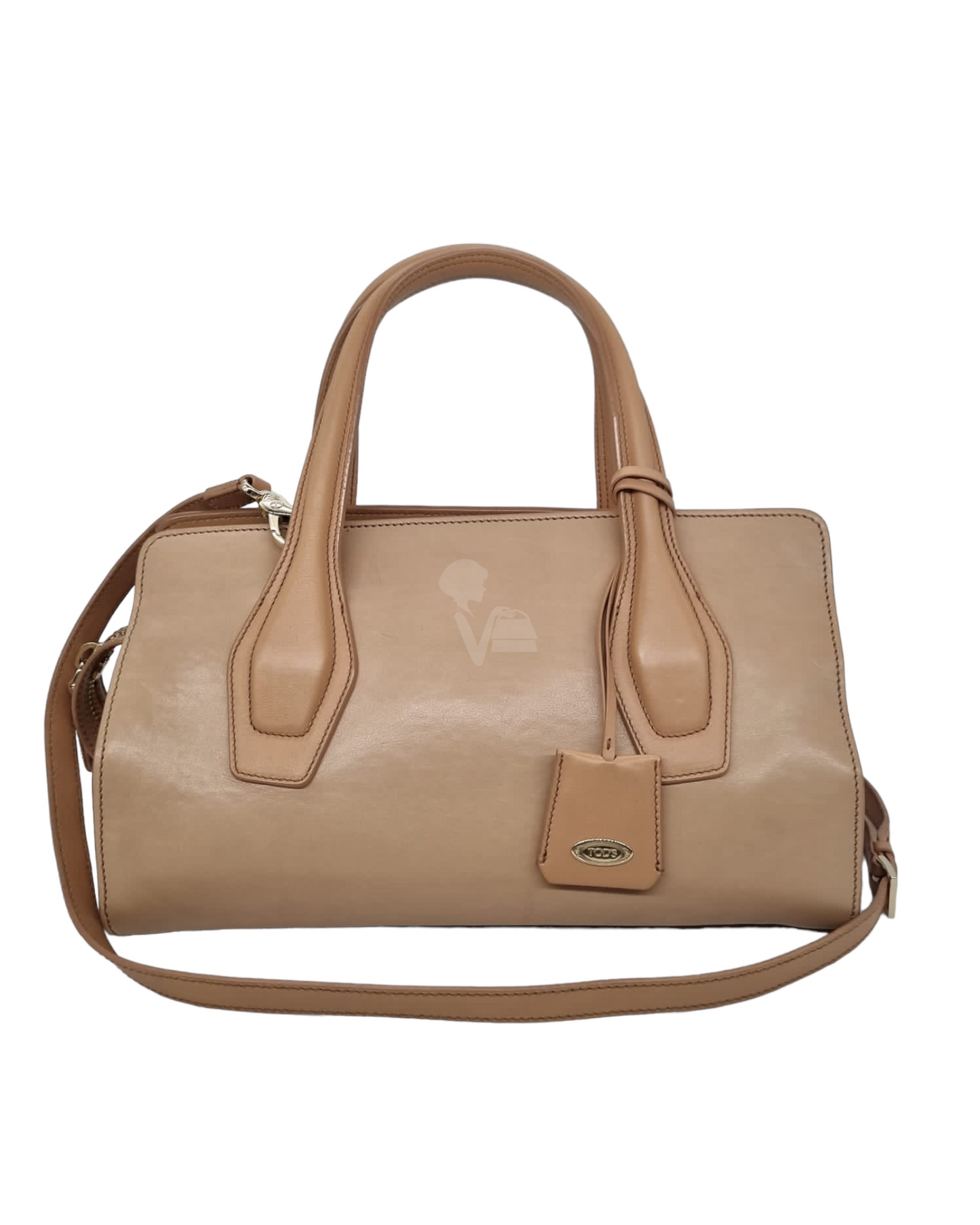 Tod's Shoulder Bag Beige Size 31x16x20