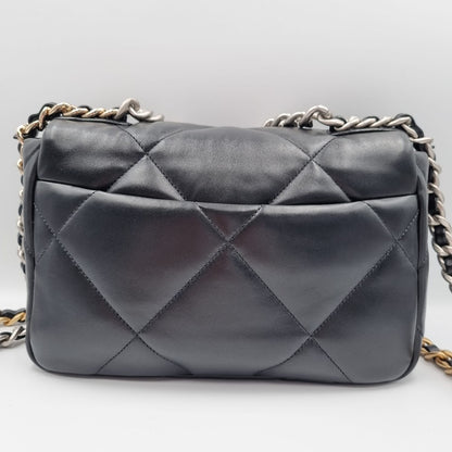 Chanel C19 Black Lambskin CHIP 2021