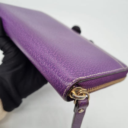 Kate Spade Long Zip Wallet Purple Size 20x11