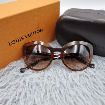 Louis Vuitton Peony Sunglasses Z0786E Brwon