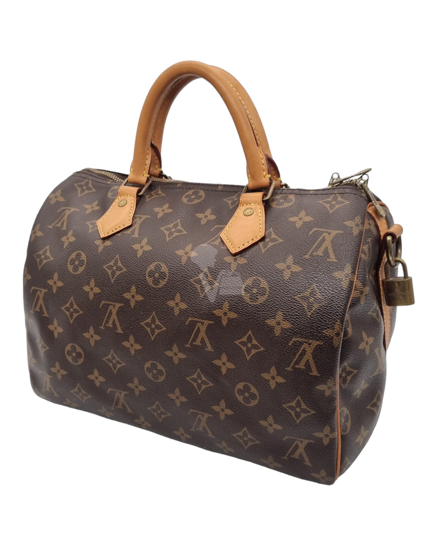 Louis Vuitton Speedy Bandou 30 Monogram 2015 Size 30x16x25