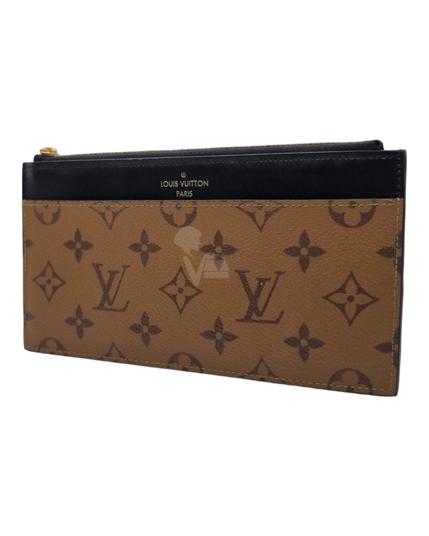 Louis Vuitton Slim Purse Wallet Mono Reverse 2022 CHIP Size 20x11