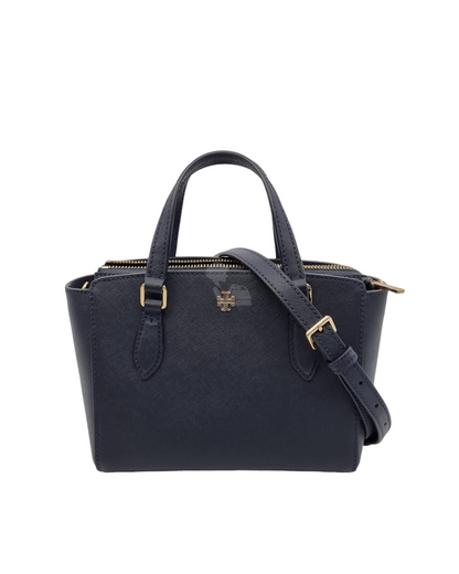 Tory Burch Minnie Emerson Navy Blue Size 20x7x18