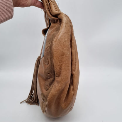 Yves Saint Laurent Borsa Brown Hobo Bag Size 30x7x23