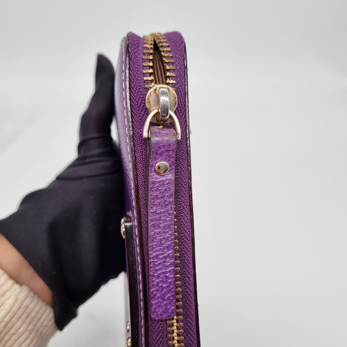 Kate Spade Long Zip Wallet Purple Size 20x11