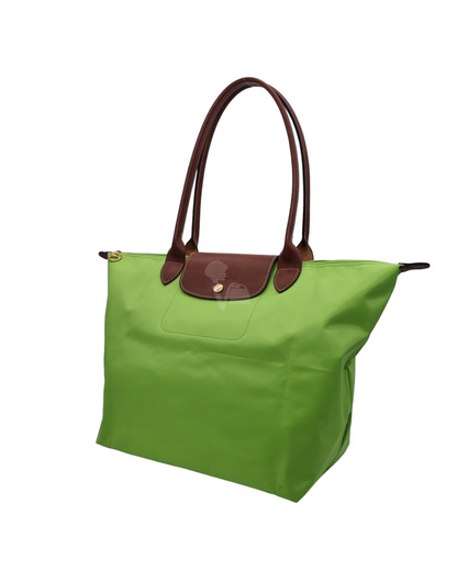 Longchamp Le Pliage Green Long Handle size 30x19x30