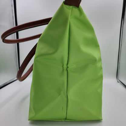 Longchamp Le Pliage Green Long Handle size 30x19x30