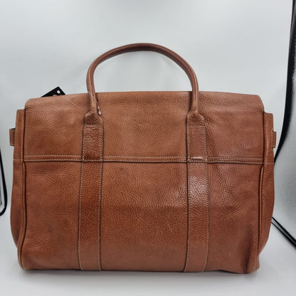 Mulberry Bayswater Bag Brown Size 36x12x25