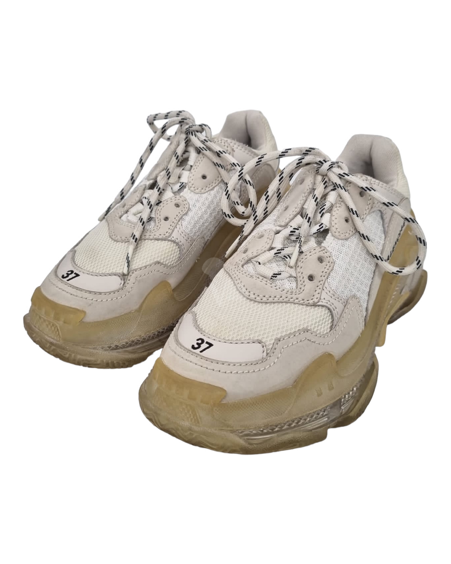 Balenciaga Triple S Sneakers White Size 37/24,5