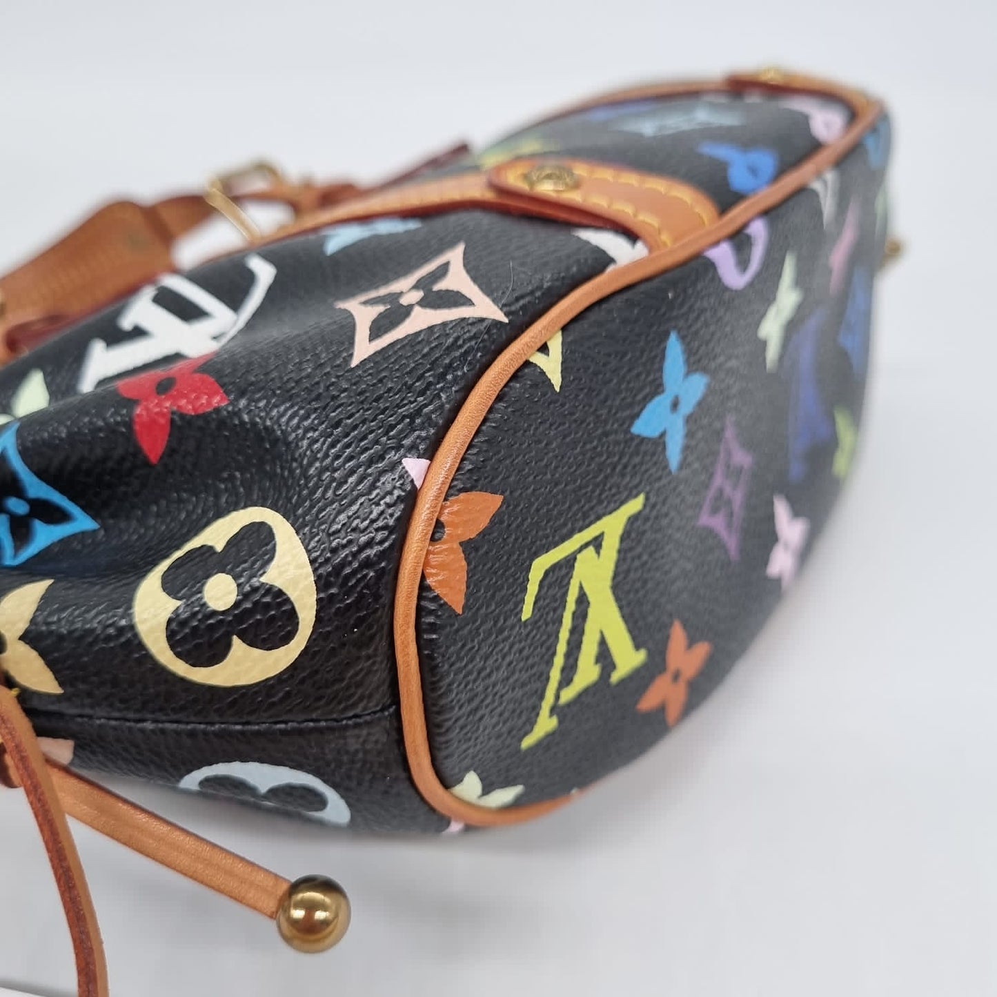 Louis Vuitton Theda Monogram PM Multicolor 2004 Size 21x7x14