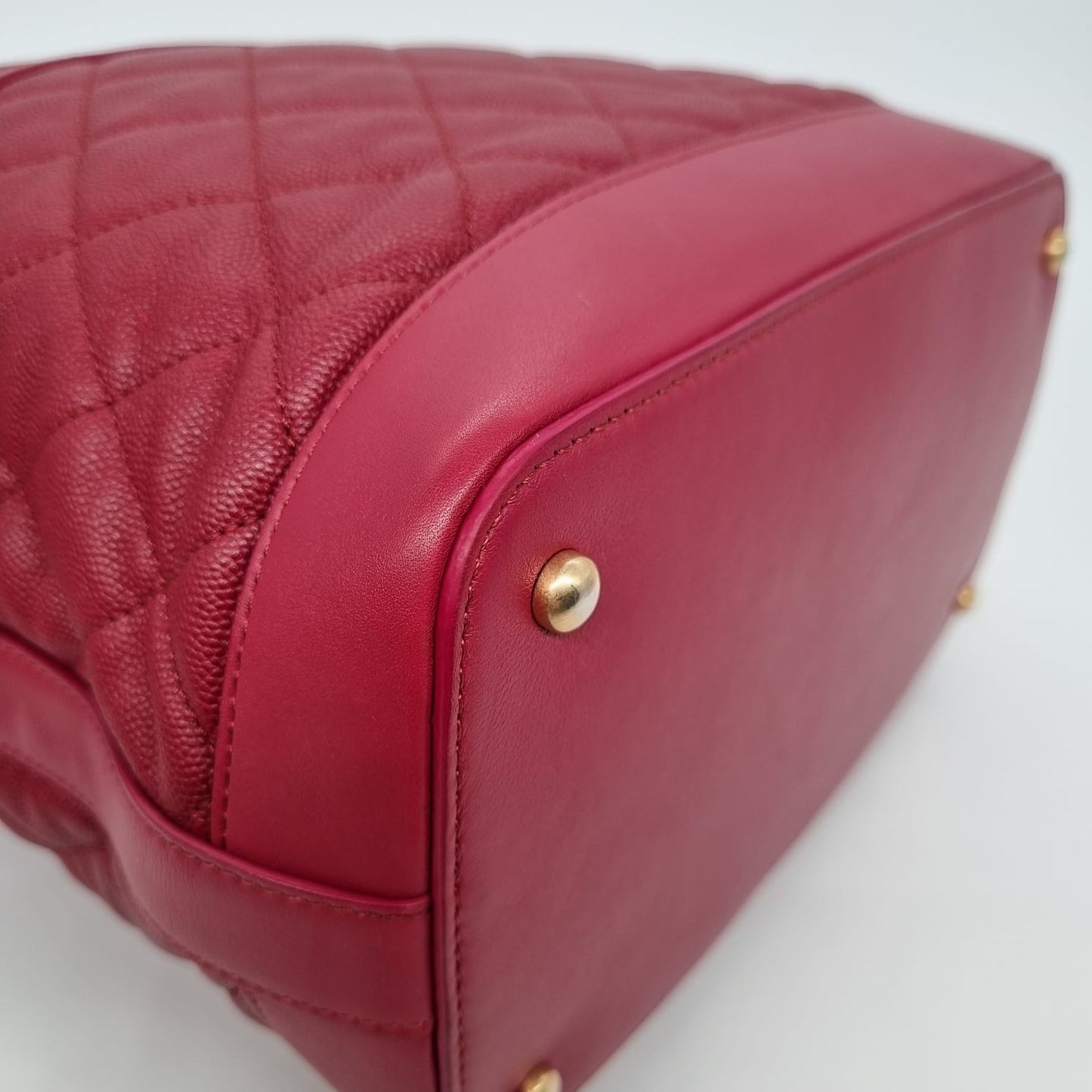 Chanel Hobo Shoulder Bag Red #26