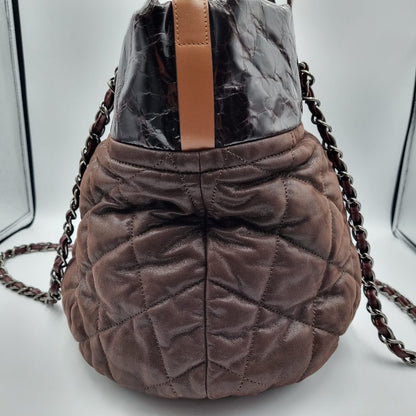 Chanel In The Mix Brown Leather Size 43x19x29 #13