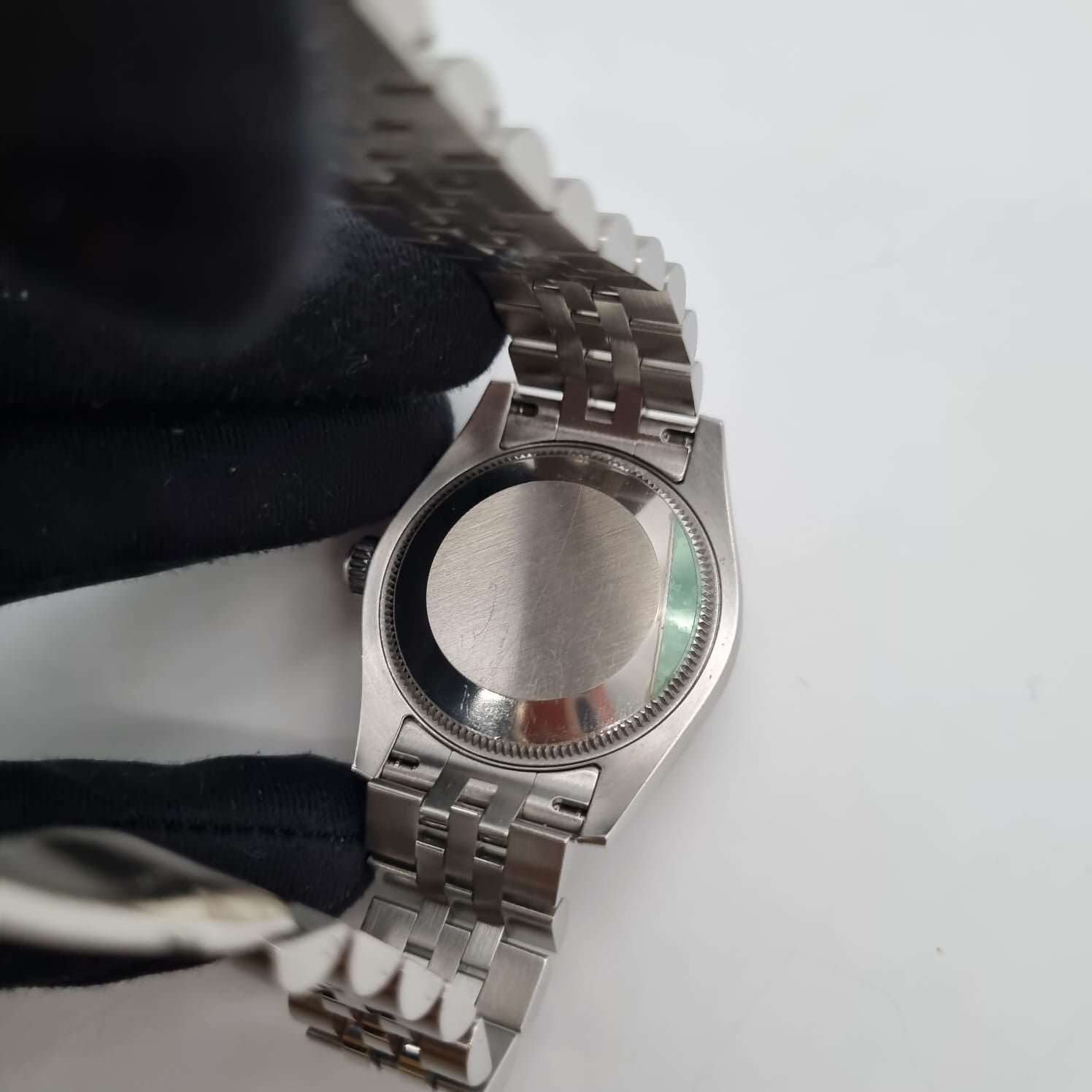 Rolex Oyster Swimpruf Perpetual Datejust Silver 30mm – Bagloverz