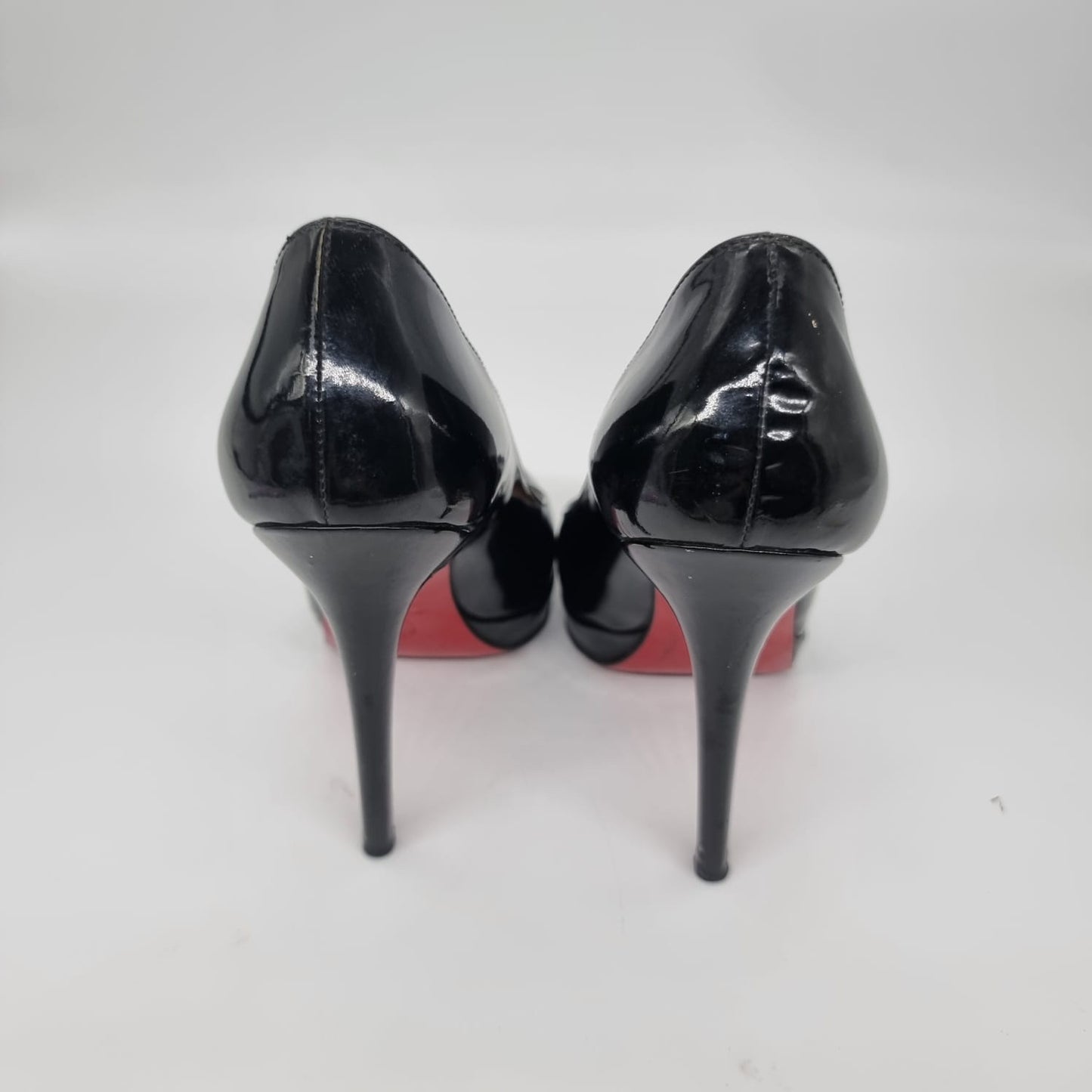 Christian Louboutin Heels Black Patent Size 37/24