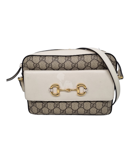 Gucci Horsebit 1955 GG Supreme Cream Size 22x619