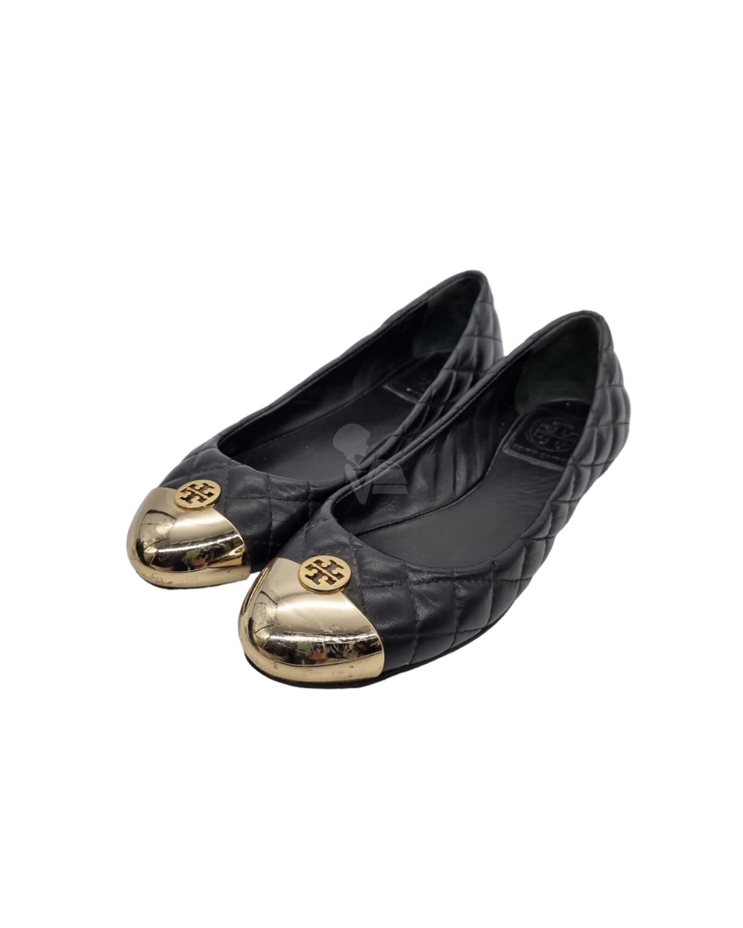 Tory Burch Kaitlin Ballet Vintage Mestico Black Size 5 (36)/21,5