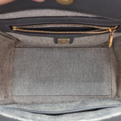 MCM Kathy Visetos Grey Size 31x24x15