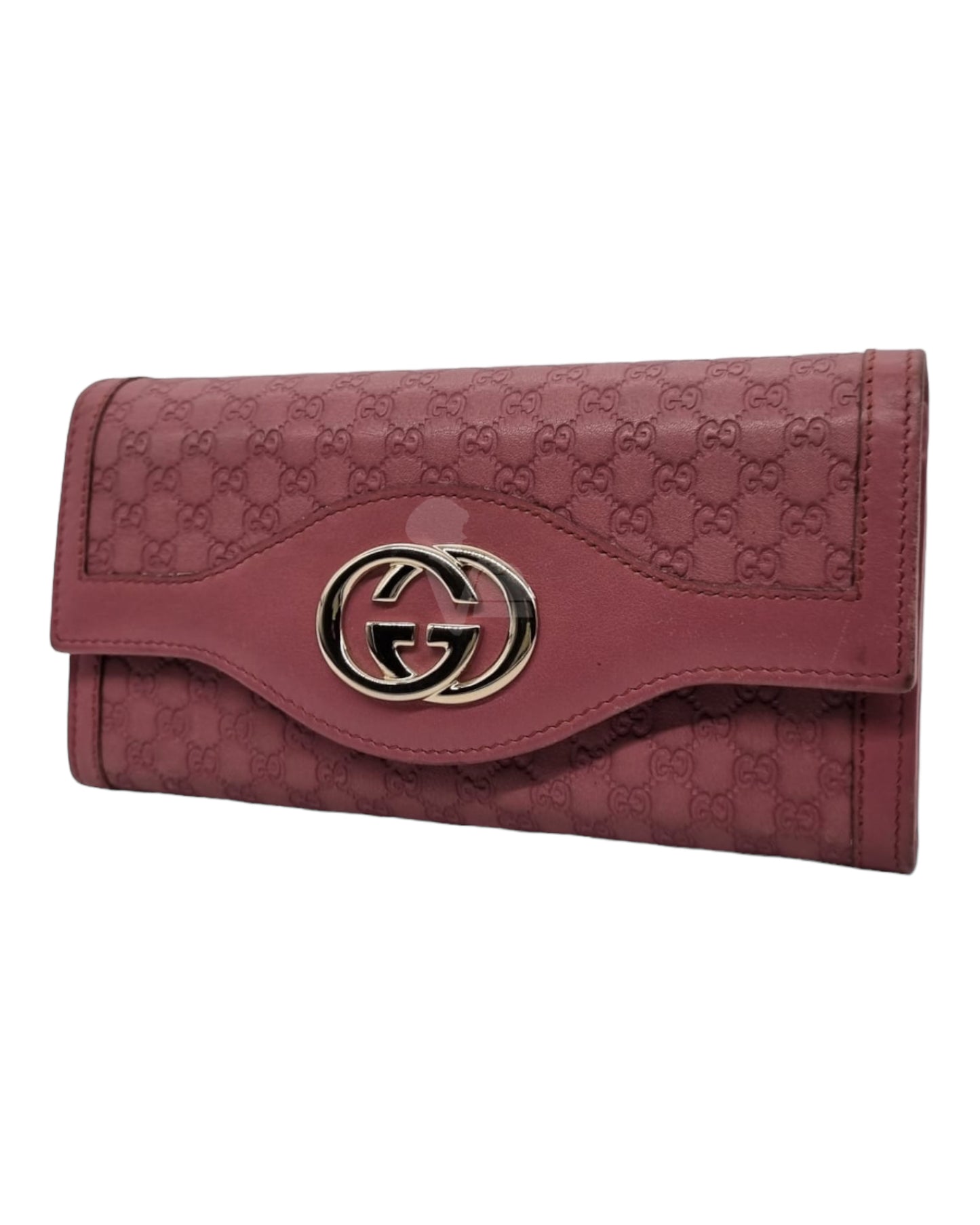 Gucci Guccsima Leather Sukey Continental Wallet 2013 19x9