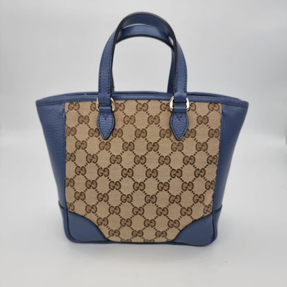 Gucci Bree GG Brown Blue Size 28x20