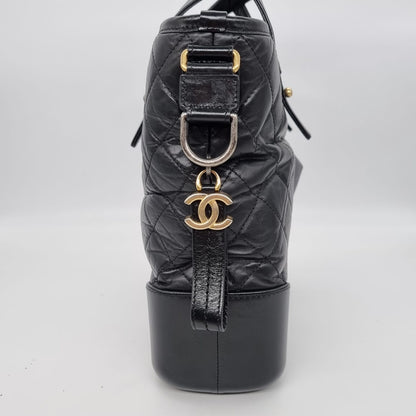 Chanel Gabrielle Large Shopping Black #27 Size 25x7x27