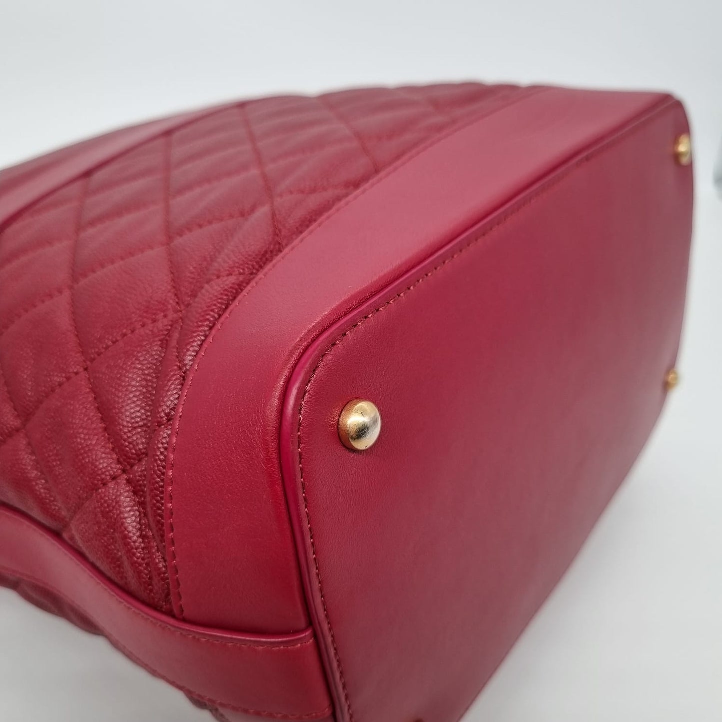 Chanel Hobo Shoulder Bag Red #26