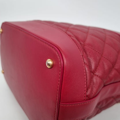 Chanel Hobo Shoulder Bag Red #26