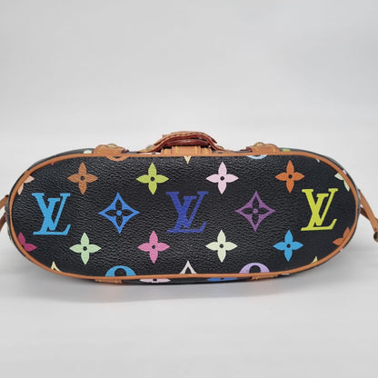 Louis Vuitton Theda Monogram PM Multicolor 2004 Size 21x7x14