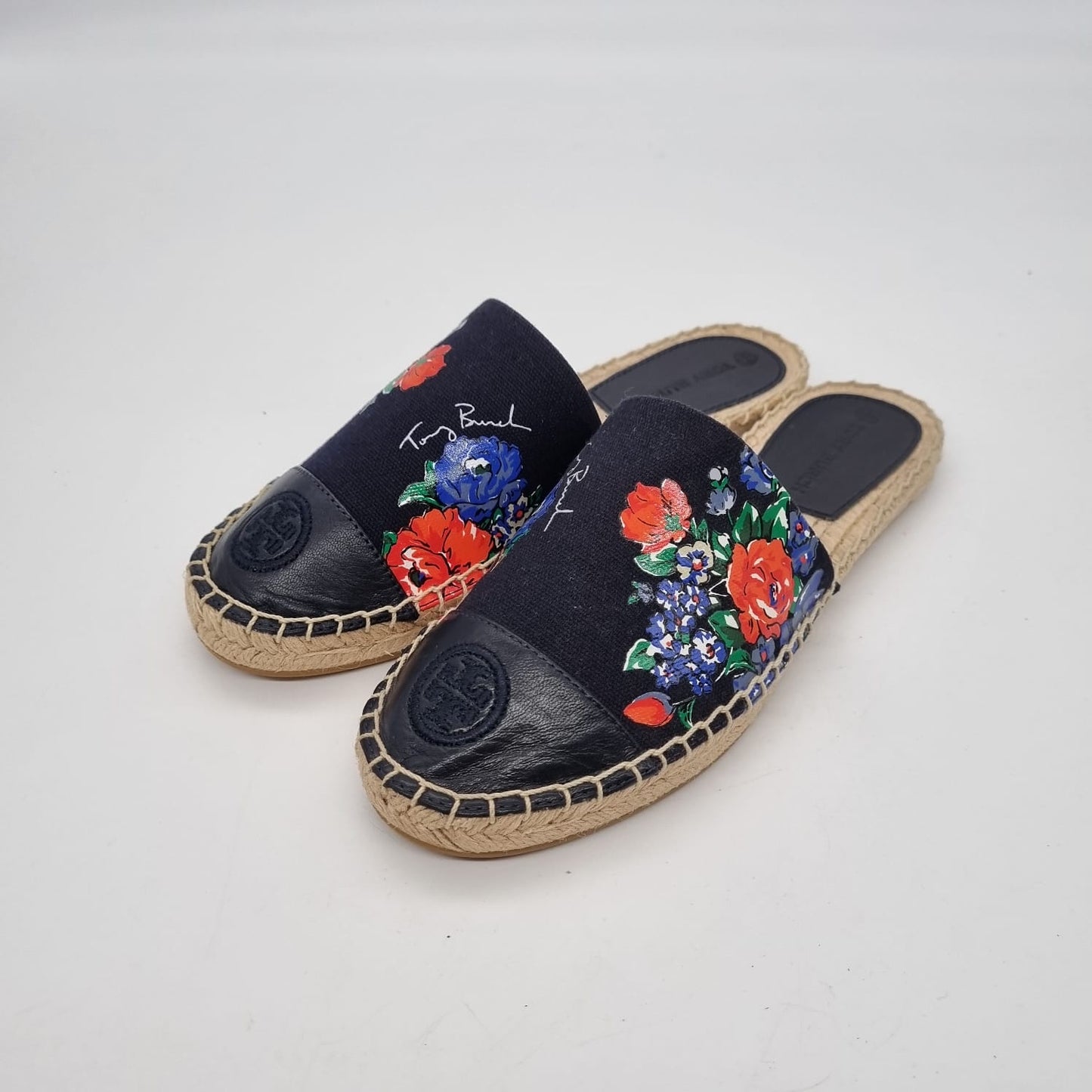 Tory Burch Mules Espa Flower Size 6,5/23,5