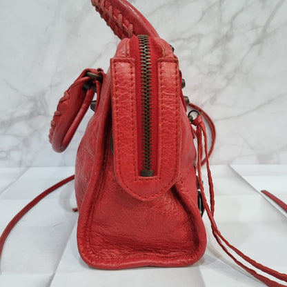 Balenciaga Mini City Red RHW #I 2013