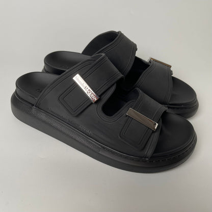 Alexander McQueen Sandal Rubber Birke Black