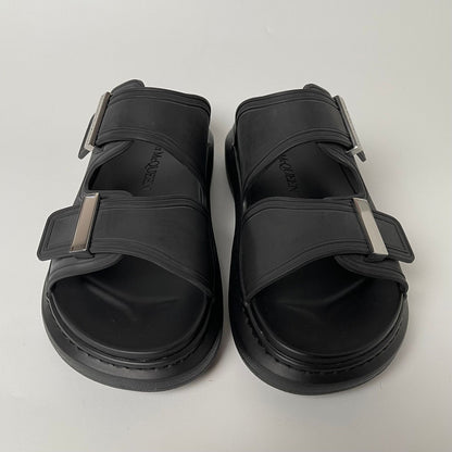 Alexander McQueen Sandal Rubber Birke Black