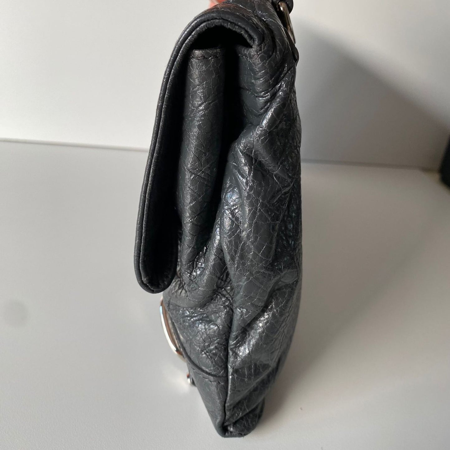 Balenciaga Envelope Clutch Dark Grey #A 2017