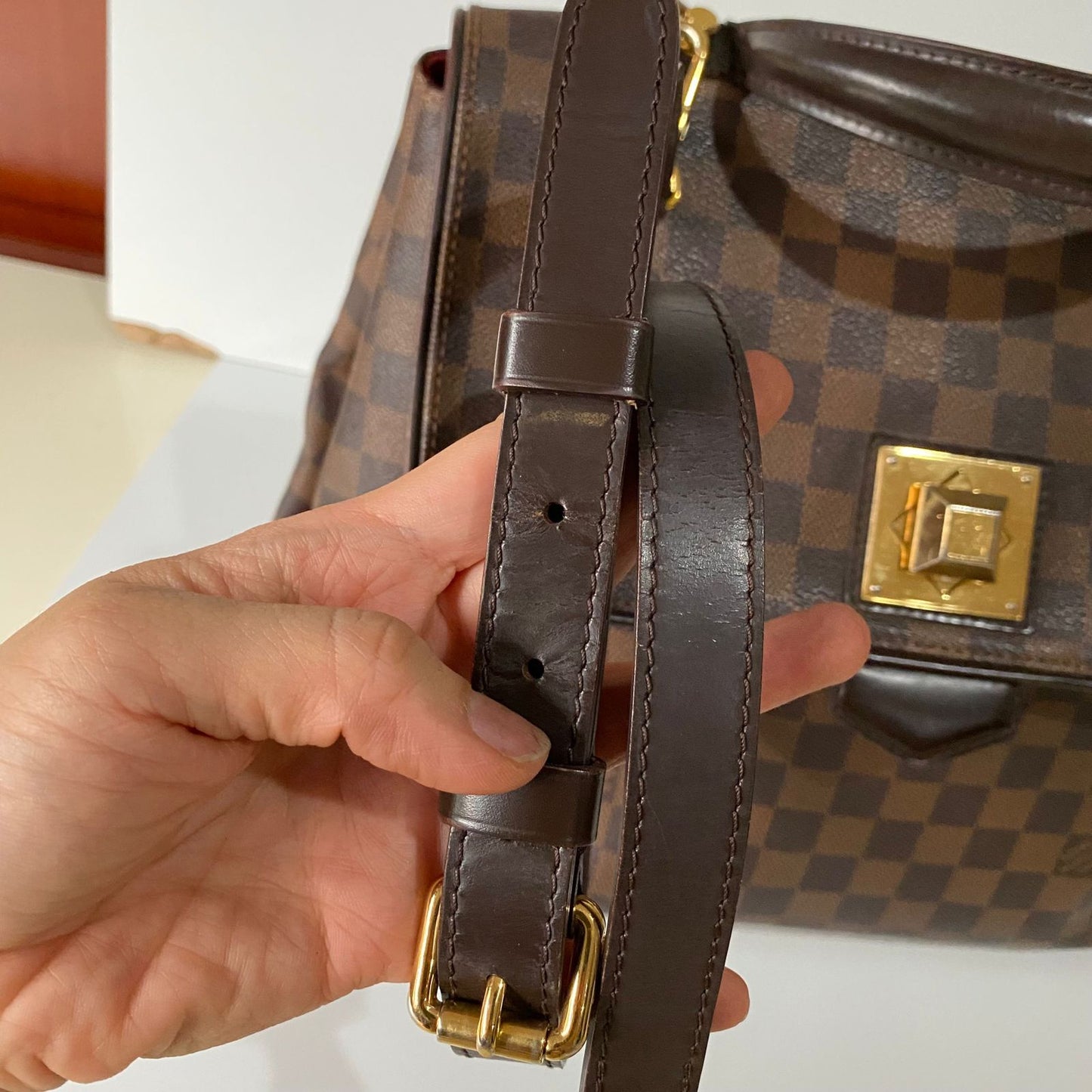 Louis Vuitton Bergamo MM Damier Ebene 2011