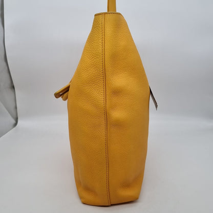 Prada Vitello Daino Leather Yellow Size 35x11x35