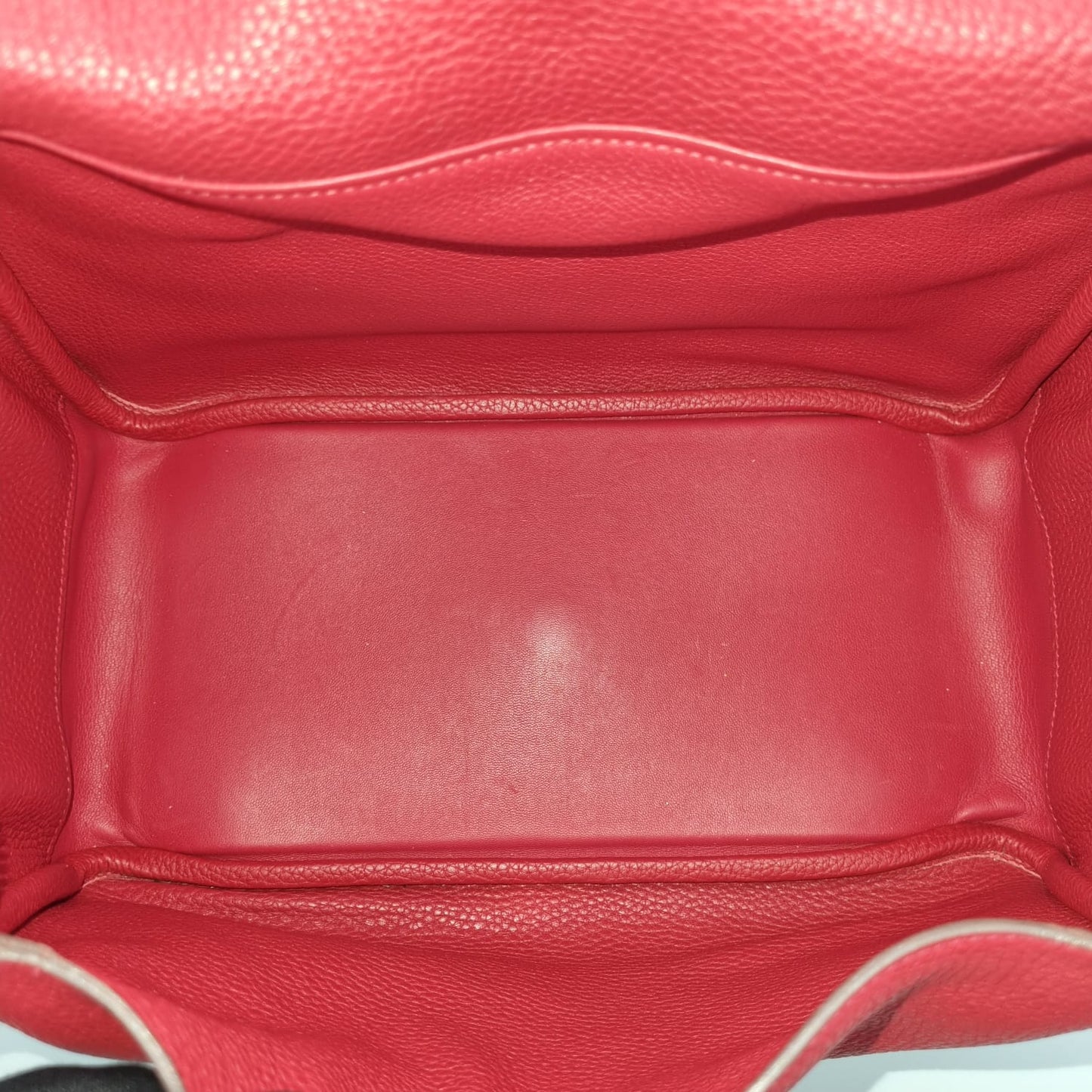 Hermes Lindy 30 Rouge Clemence PHW #X 2016 Size 30x15x20