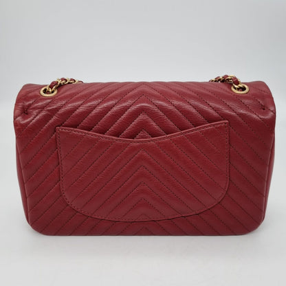 Chanel Rock The Corner Flap Bag Red #26