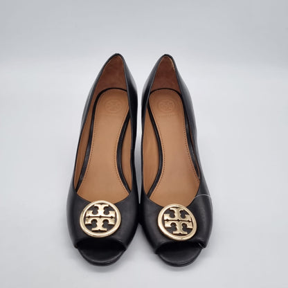 Tory Burch Wedges Black Size 7,5/23,5