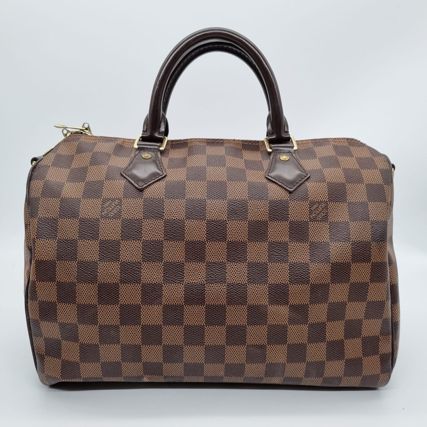 Louis Vuitton Speedy Bandou 30 Damier 2017 Size 30x17x20